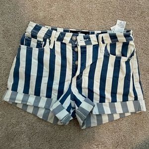 Hollister striped shorts